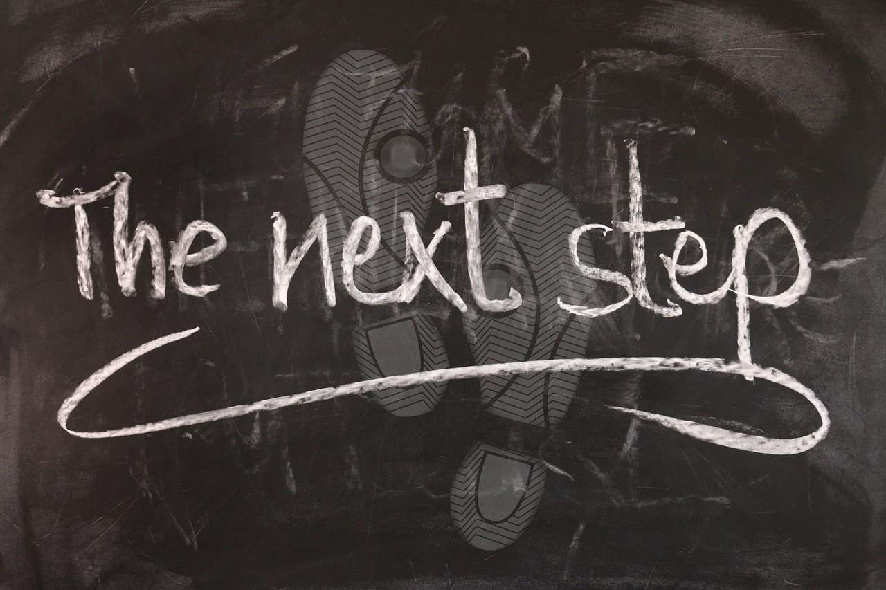Sign that its time for change. Take the next step.