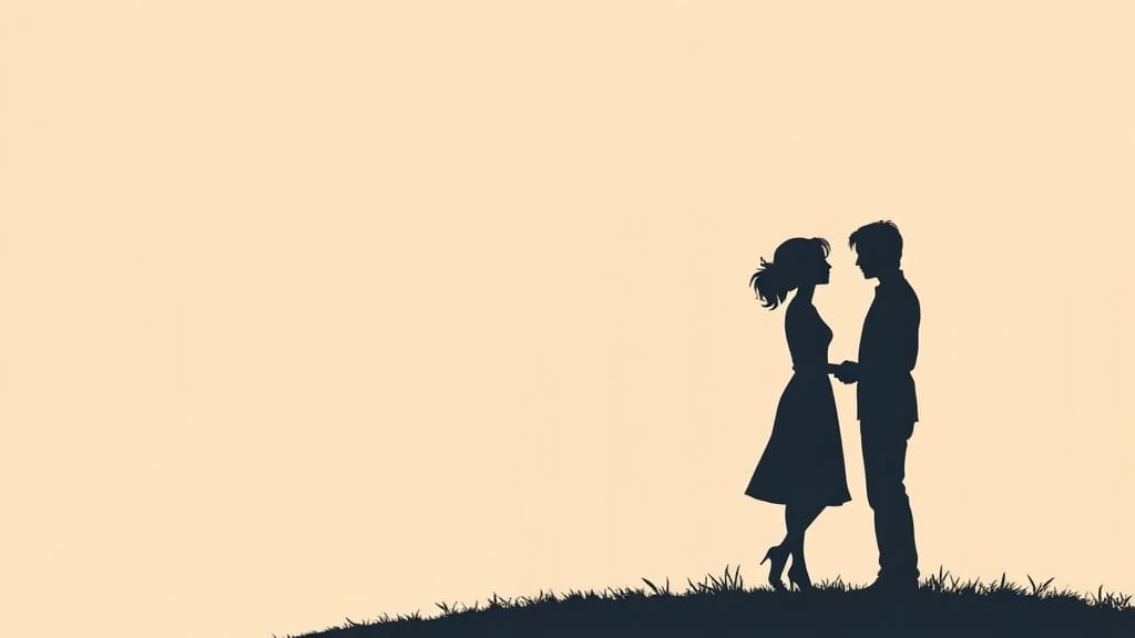 A quarreling couple