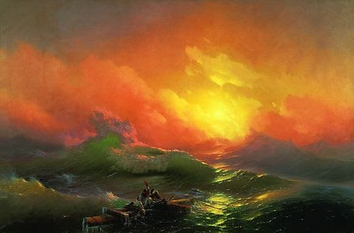 The Ninth Wave  by Ivan Aivazovsky
