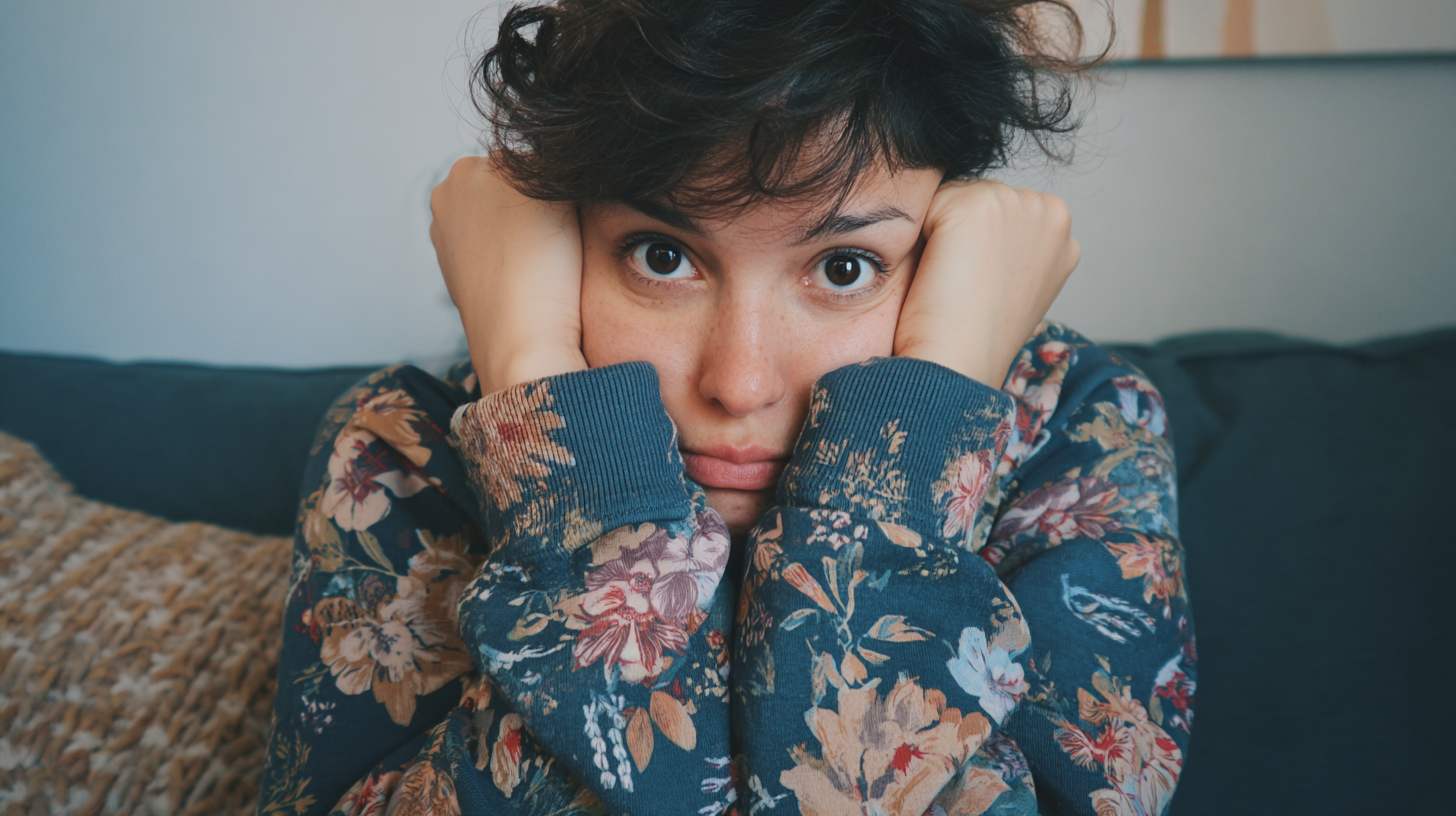 Stressed out mental health professional