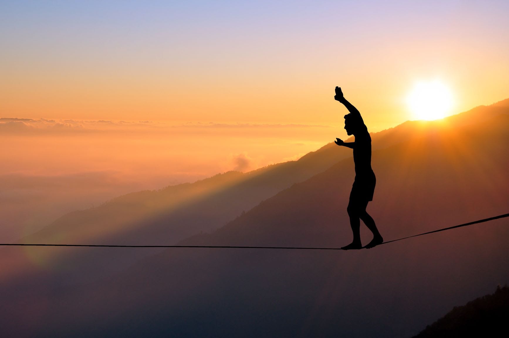 Balance is a tight rope affair