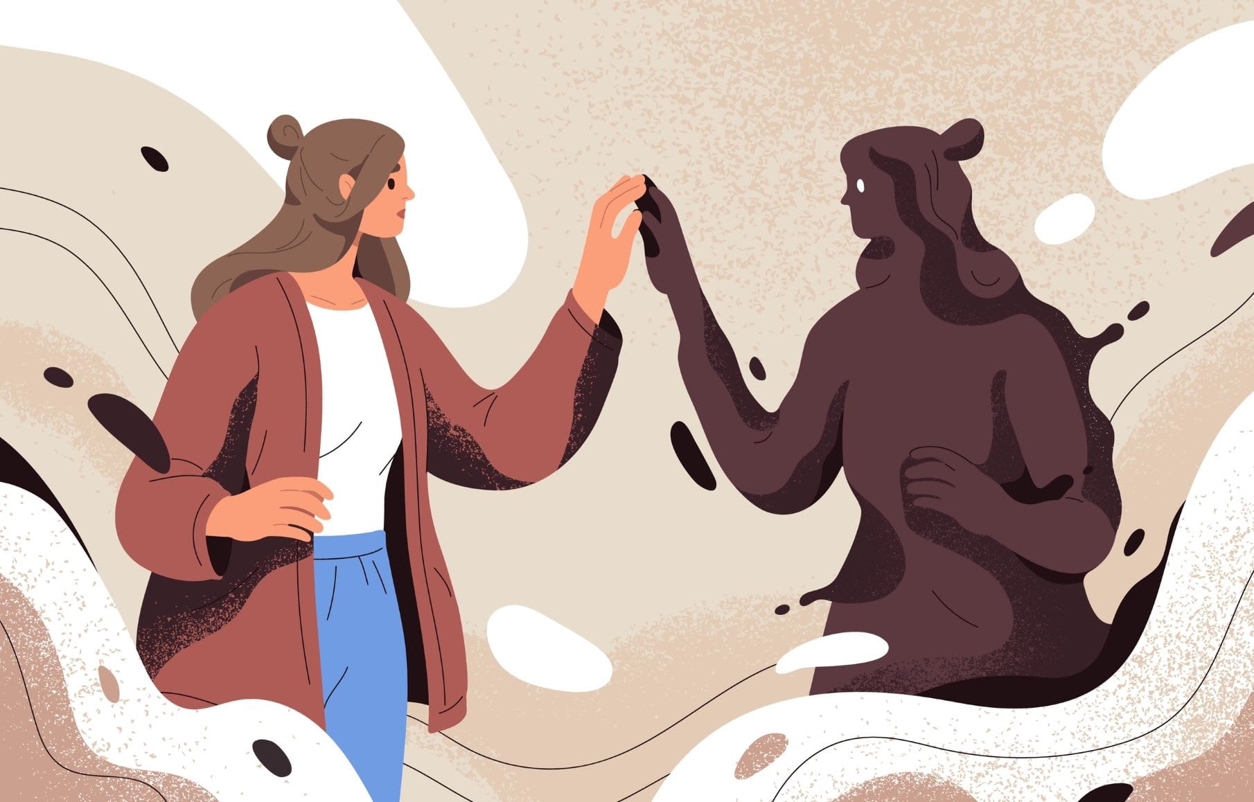 It's all connected! Connect with yourself by listening deeply to your emotions.