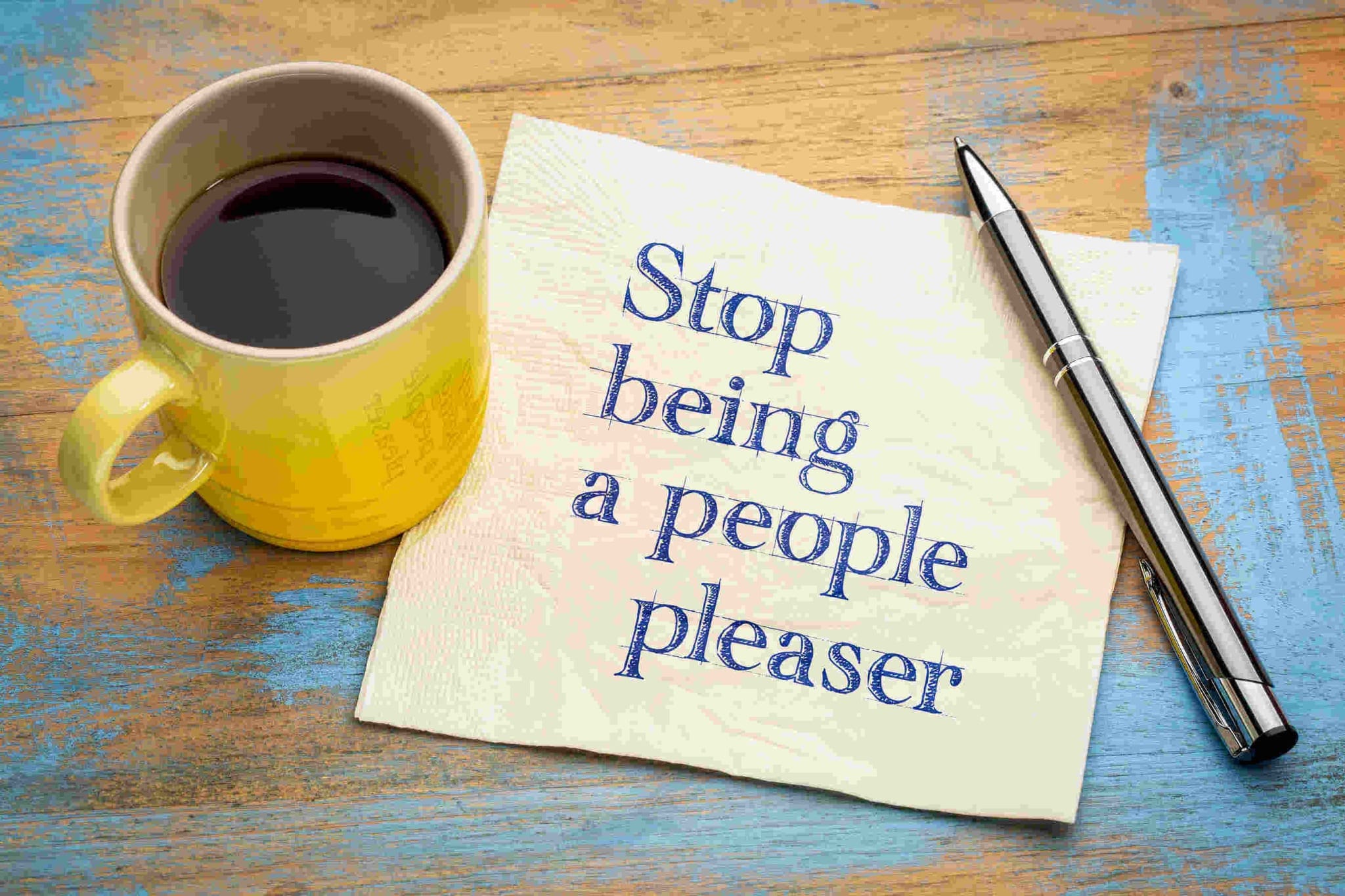 Stop being a people pleaser