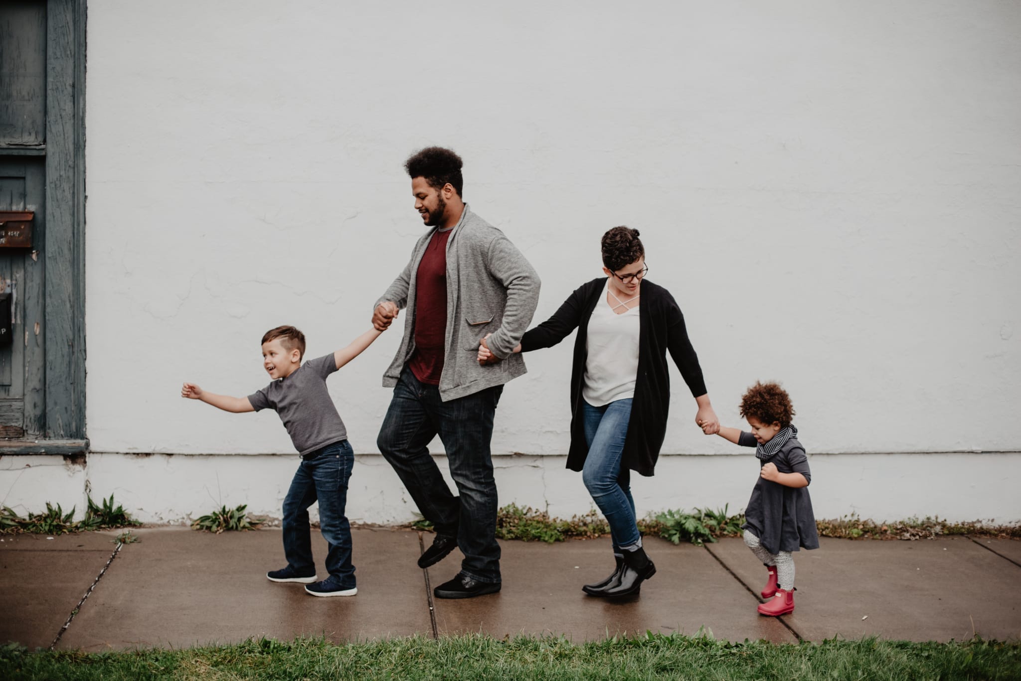 A happy family