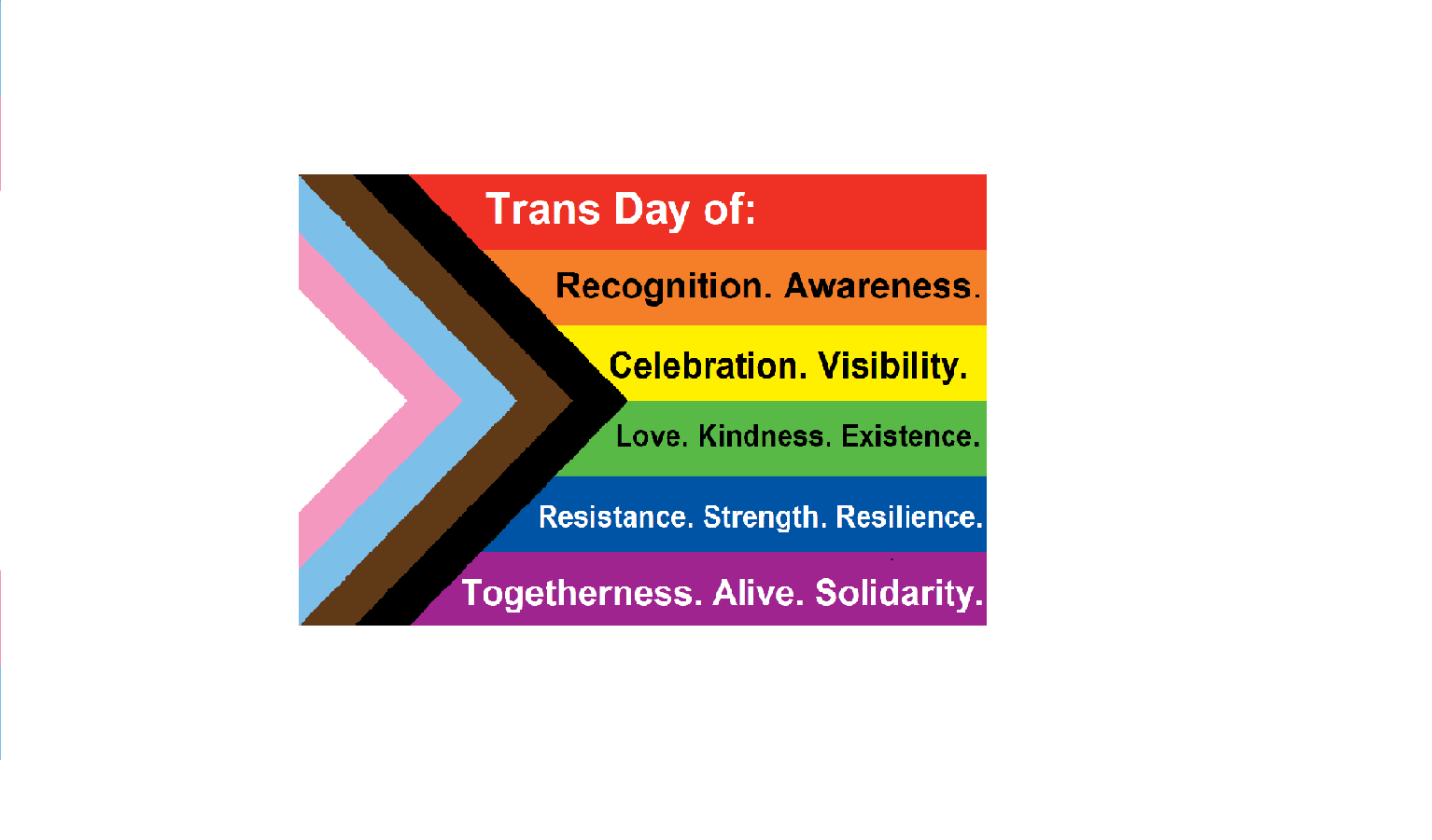 🖤 🤎 💜 💛 💗 💙 Trans Day of Awareness: Why This Day Matters — and What Real Advocacy Is
